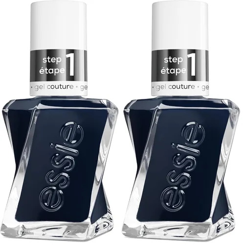 Miniatura 13 de essie gel couture, Esmalte de uñas de larga duración, vegano, Be Dazzled, Blue, Statement Peace, 0.46 onzas líquidas
