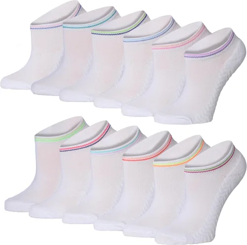 Miniatura 22 de Tipi Toe Women’s 12 Pack Cushioned Low Cut Socks – Breathable, Moisture-Wicking Athletic Comfort for Running & Daily Wear