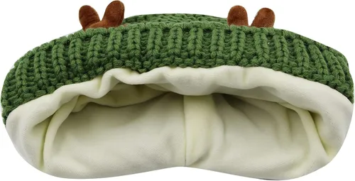 Miniatura 5 de AIBEARTY Gorro de invierno cálido de felpa con correa para la barbilla, talla única