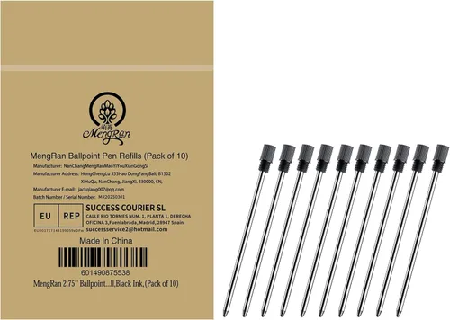 Miniatura 8 de MengRan Lindos bolígrafos con punta de lápiz capacitivo, bolígrafos de tinta negra 2 en 1 y bolígrafos de cristal delgado para pantallas táctiles 12