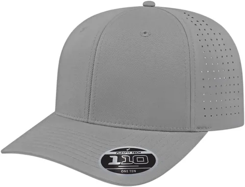 Miniatura 39 de Cap America i8533 Flexfit 110 Gorra Snapback Perforada de Rendimiento de Perfil Medio de 6 Paneles con Protección UV y Snapback Ajustable