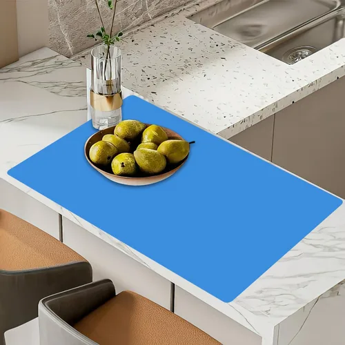 Miniatura 34 de Tapete de silicona súper grande, 120 x 24 pulgadas, tapete de silicona para encimera de cocina, tapete antideslizante resistente al calor, tapete