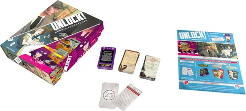 Miniatura 7 de Asmodee UNLOCK! Heroic Adventures Juego de cartas - Aventura cooperativa inspirada en sala de escape, juego divertido en familia para niños