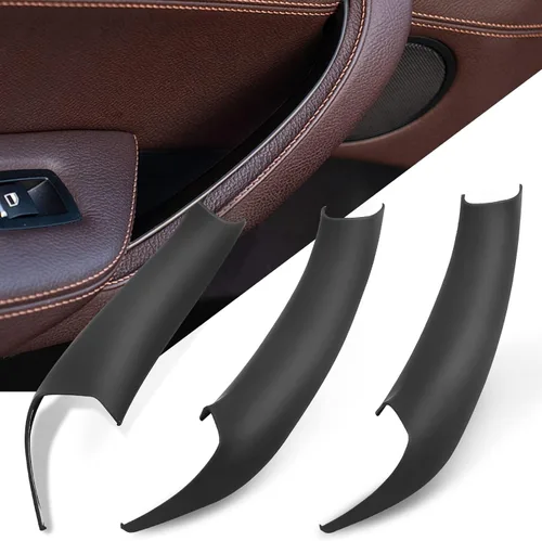 Miniatura 11 de Jaronx Compatible con fundas de manija de puerta BMW X3 F25/X4 F26, 3 piezas fundas interiores para manija de tirador de puerta para BMW X3 F25