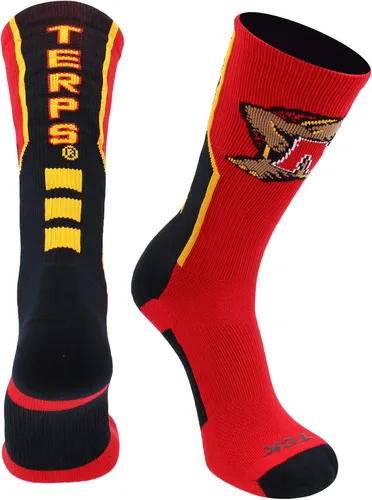 Miniatura 12 de TCK NCAA Perimeter Crew Socks, calcetines deportivos de equipo de rendimiento atlético para hombres y mujeres, absorben la humedad, con licencia
