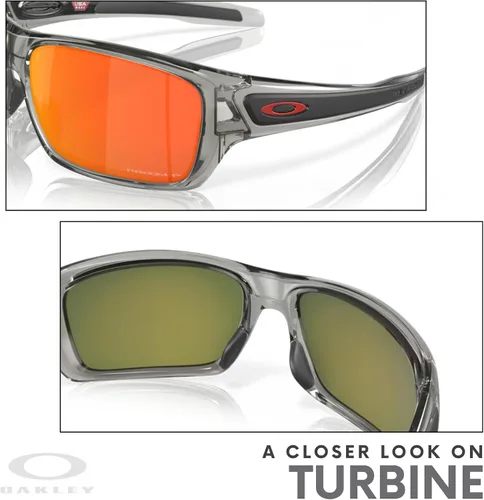 Miniatura 53 de Oakley Turbine OO9263 - Gafas de sol rectangulares para hombre, correa + paquete con kit de gafas de diseñador iWear