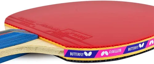 Miniatura 6 de Butterfly Nakama S-9 Raqueta de tenis de mesa – Ping Pong Paddle aprobada por la ITTF – Pan Asia de goma de tenis de mesa y capa de esponja gruesa