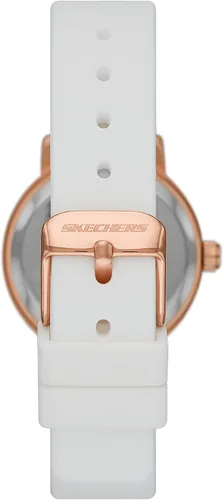 Miniatura 3 de Skechers Reloj deportivo analógico de cuarzo de silicona o cuero para mujer