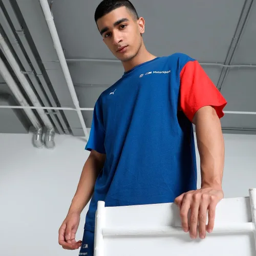 Miniatura 36 de PUMA Camiseta estándar con logotipo BMW M Motorsport Essentials para hombre