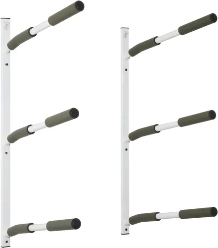 Miniatura 11 de SPAREHAND Edición Premium: Rack híbrido de montaje en pared para SUP y kayaks Azul