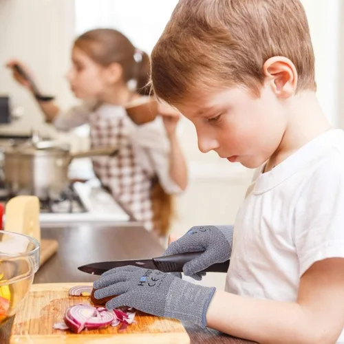 Miniatura 2 de Guantes resistentes a cortes - EN388 Nivel 5, grado alimenticio
