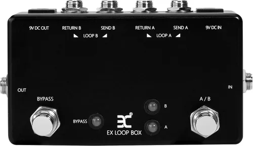 Miniatura 12 de EX Mini ecualizador de 7 bandas para pedal de guitarra y adaptador de fuente de alimentación para pedal de guitarra de 9 V con punta negativa de 2 A