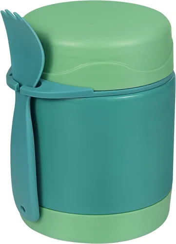 Miniatura 17 de Tarro de comida aislado para niños con cuchara, acero inoxidable de 10 onzas, a prueba de fugas, boca ancha, termo para comida caliente