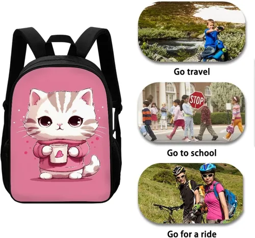 Miniatura 26 de HUGS IDEA Los animales frescos 3D niños escuela libro bolsa niños impresión mochilas, Baloncesto, Moderno