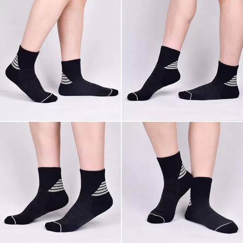 Miniatura 5 de J.WMEET Calcetines atléticos para mujer, calcetines acolchados para correr, senderismo, rendimiento, de algodón, paquete de 6