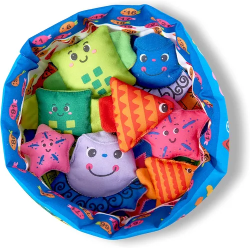 Miniatura 9 de Melissa & Doug K's Kids Fish and Count Juego de aprendizaje con 8 peces numerados para atrapar y liberar