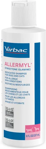 Miniatura 6 de Allermyl Champú Medicado para Mascotas Hipoalergénico, Champú Calmante e Hidratante para Perros y Gatos Alérgicos (por Virbac)