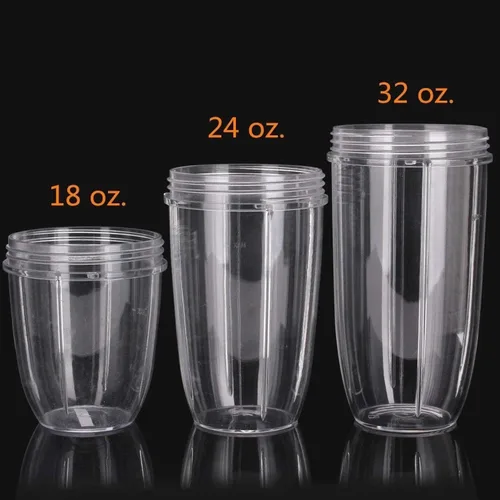 Miniatura 5 de Blender - Tapa abatible para llevar, compatible con Nutribullet 600 W y 900 W, accesorios y piezas de repuesto (paquete de 2, gris)