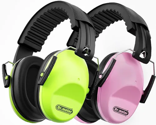 Miniatura 16 de Dr.meter - Auriculares con cancelación de ruido para niños y adultos, 2 PAQUETES, SNR27.4, protección auditiva, orejeras ajustables para Monster