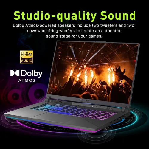 Miniatura 7 de ASUS ROG Strix G16 16" WUXGA 165Hz - Laptop para juegos, GeForce RTX 5070 8GB GDDR7, AMD Ryzen 9 8940HX, 16GB DDR5, 2TB de almacenamiento