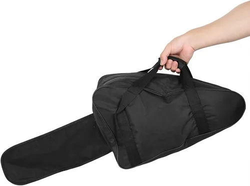 Miniatura 6 de Oxford portátil, paño batería motosierra caso almacenamiento bolsa de transporte 14 pulgadas cadena sierra caso completo