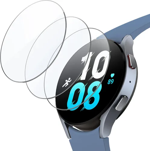 Miniatura 11 de JETech Protector de pantalla para Samsung Galaxy Watch 7/6 de 1.732 in (protector de pantalla de solo 1.606 in), vidrio templado antiarañazos
