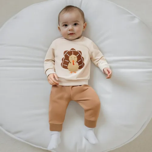 Miniatura 49 de Conjunto de camisa larga y divertida para bebé niño y niña, ropa de primera Navidad, 6, 12, 18, 24 meses, 2T