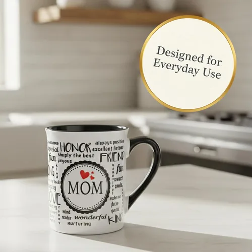 Miniatura 8 de Taza de café para mamá, de cerámica, de 16 onzas, para embarazo, para las nuevas mamás, taza grande para Navidad, regalos de cumpleaños, regalos