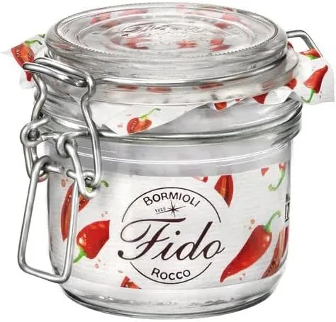 Miniatura 8 de Bormioli Rocco Fido - Tarro transparente, 4.25 onzas (141370M04321990)