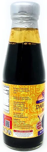 Miniatura 4 de Salsa de soja oscura Rani 7oz (200g) tarro de vidrio ~ Sin colores Sin OMG Vegano Sin gluten Origen indio