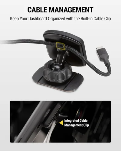 Miniatura 6 de Scosche MAGDM MagicMount Soporte magnético para teléfono de automóvil, soporte magnético fuerte para iPhone y Android, soporte magnético seguro