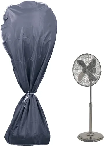J&C Cubierta para ventilador de pedestal: protección exterior e interior, impermeable y resistente al polvo