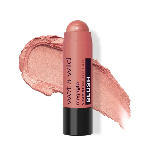 wet n wild MegaGlo Barra de Maquillaje, Color Modulable, Uso Versátil, Libre de Crueldad Animal y Vegano - Peach Bums Melocotón Bums