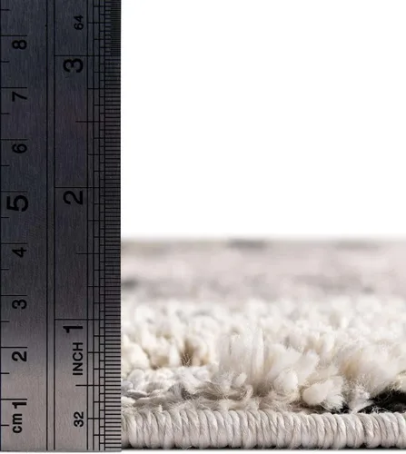 Miniatura 5 de Unique Loom Cherokee Collection Gatlinburg - Alfombra rectangular de 2 x 3 pies 1 pulgada, color blanco y negro