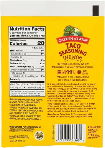 Miniatura 3 de Bearitos Condimento - Taco - 1.4 oz - Caja de 12