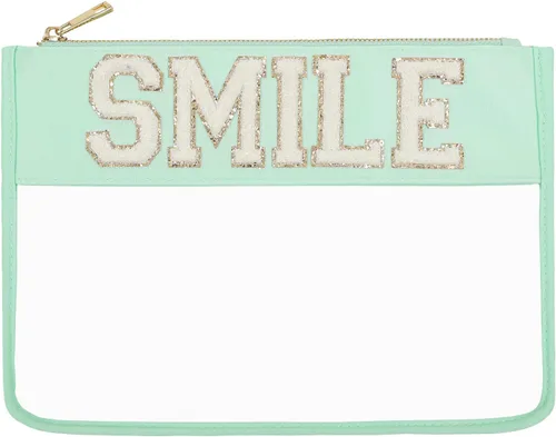 Miniatura 15 de Bolsa de maquillaje de viaje cosmética bolsa de maquillaje de aseo Orgnizer para mujeres, Sacos transparentes de color rosa intenso, Internacional
