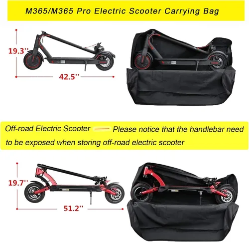 Miniatura 3 de Kasla Bolsa de Scooter Eléctrico, Bolsa de Scooter Eléctrico Plegable, Accesorios de Scooter Eléctrico Bolsa de Almacenamiento para Scooter