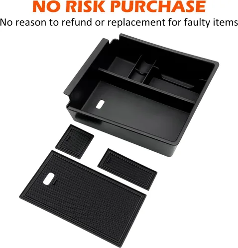 Miniatura 7 de Compatible con Hyundai Tucson Limited e Híbrido 2022 2023 2024 Accesorios Organizador de Bandeja de Consola Central se ajusta para 2022 2023 2024