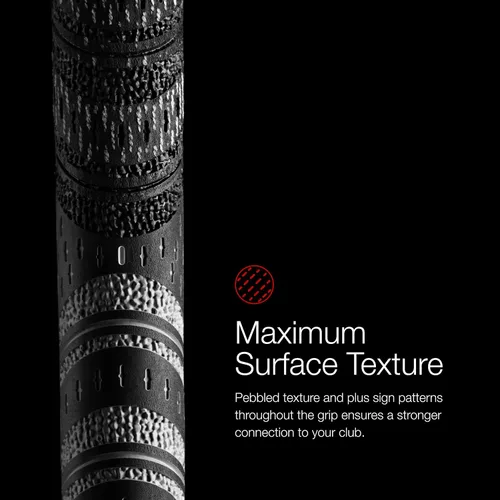 Miniatura 4 de Golf Pride MCC Golf Club Grip - All-Weather Hybrid Grip - Brushed Cotton Cord & Pebbled Texture - Moisture-Wicking Technology - Midsize & Standard