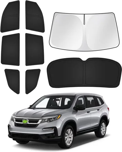 Miniatura 51 de Canvcle Parasol para parabrisas para Honda Civic de 11ª generación 2022-2025 2026 (no para Hatchback), kit de cubierta para ventana trasera lateral
