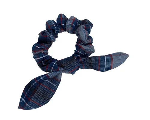 Miniatura 4 de Back to School/Uniform Plaid Scrunchie bunny ear Bowknot/School Uniform Plaid/Ponytail Bow Scrunchie/Plaid Accessories (Crusaders-Plaid 61)