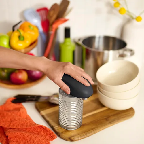 Miniatura 4 de bella Abrelatas automático, manos libres, funciona con pilas, inalámbrico, hoja de acero inoxidable para abrir cualquier tamaño de lata con imán