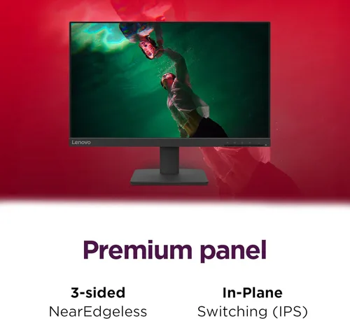 Miniatura 7 de Monitor Lenovo L22-4e - Monitor de Oficina - Pantalla IPS FHD de 21.5" - Frecuencia de Actualización de 100Hz - MPRT de 4 ms - 99% sRGB - Negro