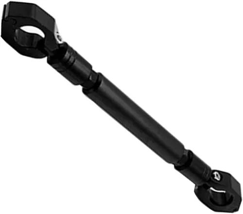 Miniatura 2 de Barra de equilibrio de motocicleta, universal de 0.866 in de aleación de aluminio barra transversal manillar moto reforzar palanca Accesorios (negro)