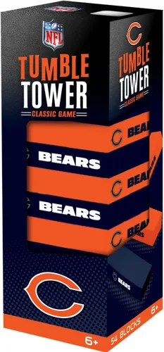 Miniatura 21 de MasterPieces Día del juego - NFL San Francisco 49ers - Torre de caída con licencia oficial, bloques de madera real