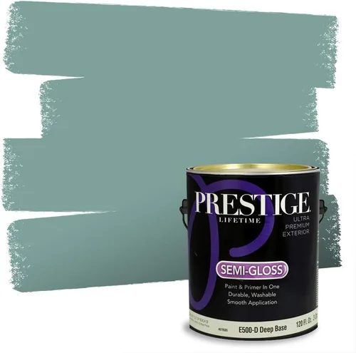 Miniatura 63 de Prestige Paints - 2 en 1, pintura base y pintura de exterior, E100-N-735BM