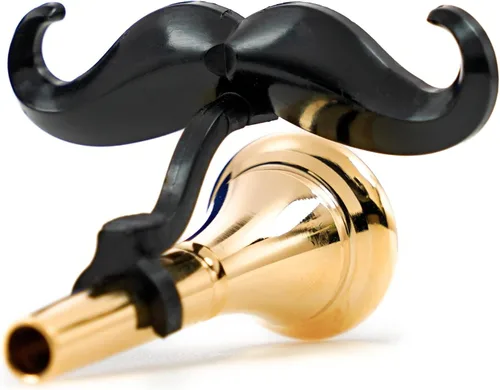 Miniatura 11 de Brasstache - Bigote con clip para boquilla de latón, accesorio de regalo para trompeta, trombón, tuba, cuerno francés, barítono, jugadores
