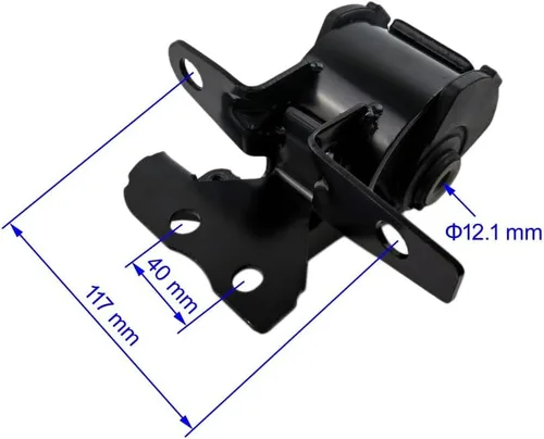 Miniatura 3 de 4 piezas de conjunto de soporte de motor y transmisión compatible con Mazda Protege 1.8L de 1999 2000 / Mazda Protege 2.0L de 2001 2002 2003