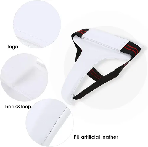Miniatura 6 de Protector de ingle para mujer, protector de ingle de taekwondo para mujer, protector de entrepierna para taekwondo, boxeo, karate (S)