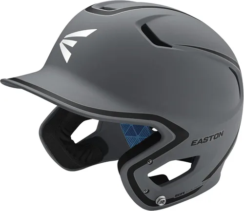 Miniatura 27 de Easton Z5 2.0 - Casco de bateo de béisbol Incluye protector de mandíbula reversible Negro